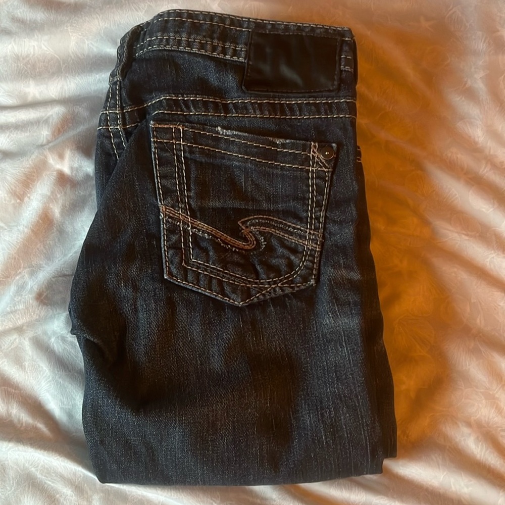 Silver jeans